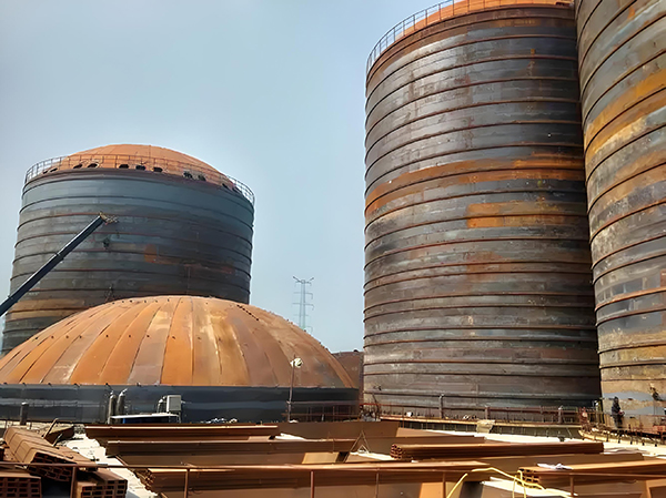 万载焦粉钢板仓